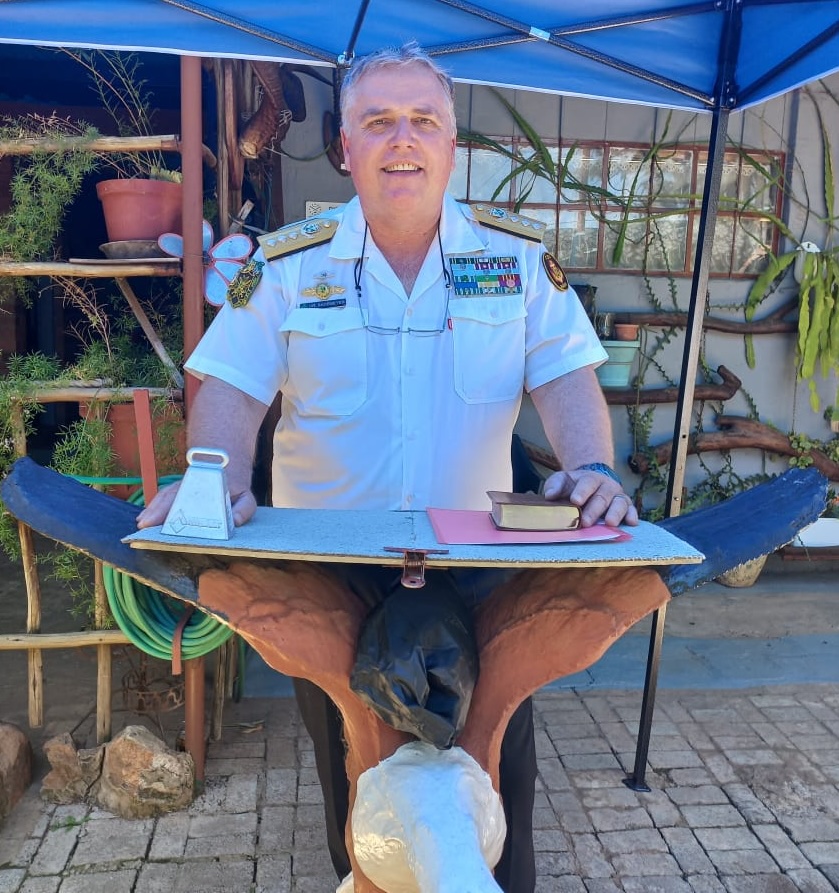 Wedding ceremony by Dr. Gerrit Rademeyer in Breyten